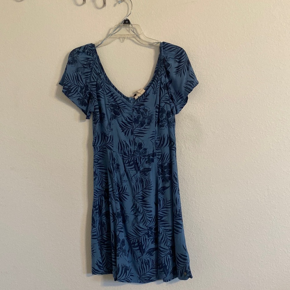 Blue short Roxy dress